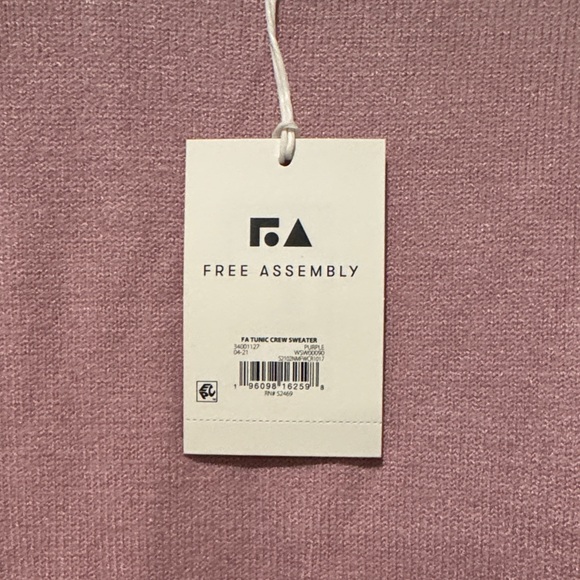 Pink Crew Neck Sweater - Picture 3 of 5